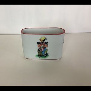 Herend Hungarian porcelain toothpick holder